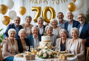 Read more about the article Inspiration til den perfekte 70-års fødselsdag ideer