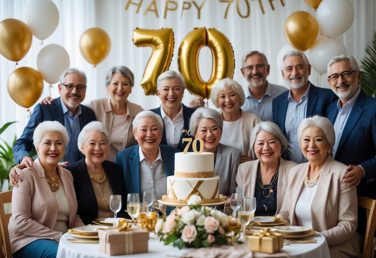 Read more about the article Inspiration til den perfekte 70-års fødselsdag ideer